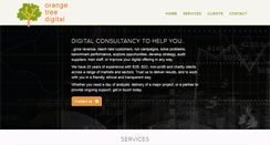 Desktop Screenshot of orangetreedigital.co.uk